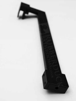 Abacus Wetroom Matt Black Glass Inline Support Arm -Perfect Finish 1130775