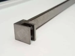 Abacus Wetroom Glass 1100mm Wall Support Arm Brushed Nickel -Perfect Finish 1140462