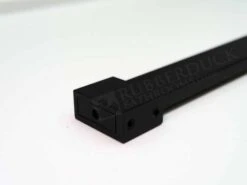 Abacus Wetroom Glass 1100mm Wall Support Arm Matt Black -Perfect Finish 1140465