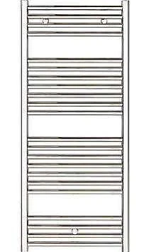 Zehnder Klaro 1148 X 500 Towel Radiator - Chrome