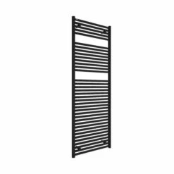 Hugo2 1652 X 600mm Towel Radiator - Matt Black - High Heat Output - Tissino
