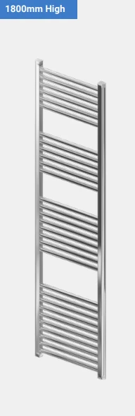 Eastbrook Westward 600mm X 500mm Straight Chrome Towel Radiator 8 Eastbrook Westward 600mm X 500mm Straight Chrome Towel Radiator - Image 6