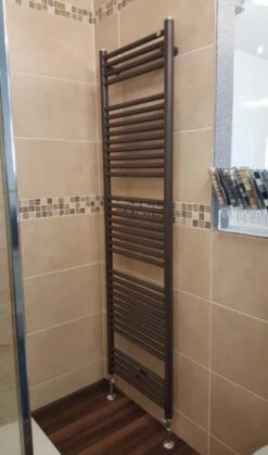 Zehnder Klaro 1708 X 500 Towel Radiator - Quartz Brown 11 Zehnder Klaro 1708 X 500 Towel Radiator - Quartz Brown -Perfect Finish 20161003 103430 1