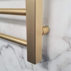 Scudo Vibe 500 X 800 Brushed Brass Towel Radiator 9 Scudo Vibe 500 X 800 Brushed Brass Towel Radiator -Perfect Finish 20230601 101451