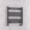 Eastbrook Wendover 600 X 600mm Matt Anthracite Towel Radiator -Perfect Finish 41.0322