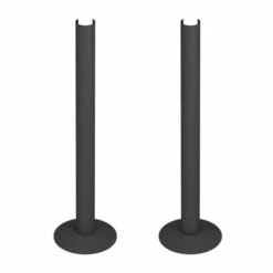 Anthracite Radiator Pipe Shroud & Collar Kit By Eastbrook