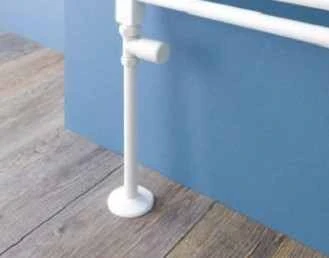 Eastbrook Rubano 1800 X 503mm Vertical Designer Radiator - Gloss White 11 Eastbrook Rubano 1800 X 503mm Vertical Designer Radiator - Gloss White - Image 9