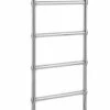 Bayswater Juliet 1550 X 598mm Floor Mounted Traditional Towel Rail - Chrome -Perfect Finish BAYR009