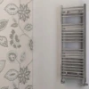 Eastbrook Biava 1720 X 600 Chrome Towel Radiator -Perfect Finish BIAVA RAIL 1 1