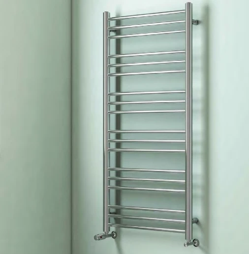 Eastbrook Biava Chrome Round Towel Rail 1200mm X 500mm 3 Eastbrook Biava Chrome Round Towel Rail 1200mm X 500mm