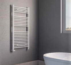 Eastbrook Biava 1720 X 750 White Curved Towel Radiator
