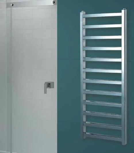 Redroom Baxx Chrome Designer Towel Radiator, 800 X 500mm 3 Redroom Baxx Chrome Designer Towel Radiator, 800 X 500mm