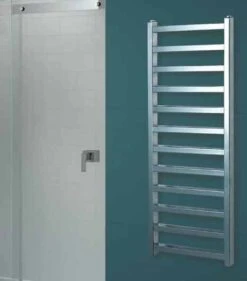 Redroom Baxx Chrome Designer Towel Radiator, 1400 X 500mm By Barwick