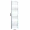 1650 X 400mm Sussex Beacon Stainless Steel Towel Rail - JIS Europe -Perfect Finish Beacon 400