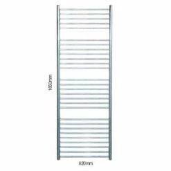 1650 X 620mm Sussex Beacon Stainless Steel Towel Rail - JIS Europe
