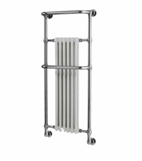 Blenheim Traditional Towel Radiator, 574 X 1362, Chrome & White, Holborn London 1855 3 Blenheim Traditional Towel Radiator, 574 X 1362, Chrome & White, Holborn London 1855