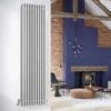 DQ Bosun Double 1800 X 300 White Vertical Radiator 1 DQ Bosun Double 1800 X 300 White Vertical Radiator -Perfect Finish Bosun double setting image white