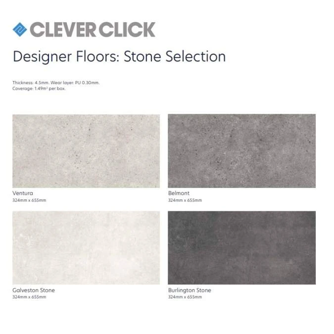 Clever Click Plus Florentine Flooring 1.49m2 Per Pack 6 Clever Click Plus Florentine Flooring 1.49m2 Per Pack - Image 4