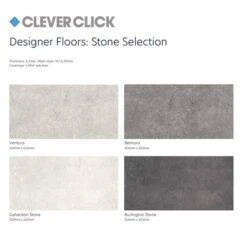 Clever Click Plus Monterey Stone Flooring 1.49m2 Per Pack 9 Clever Click Plus Monterey Stone Flooring 1.49m2 Per Pack -Perfect Finish Clever Click Stone Selection 5