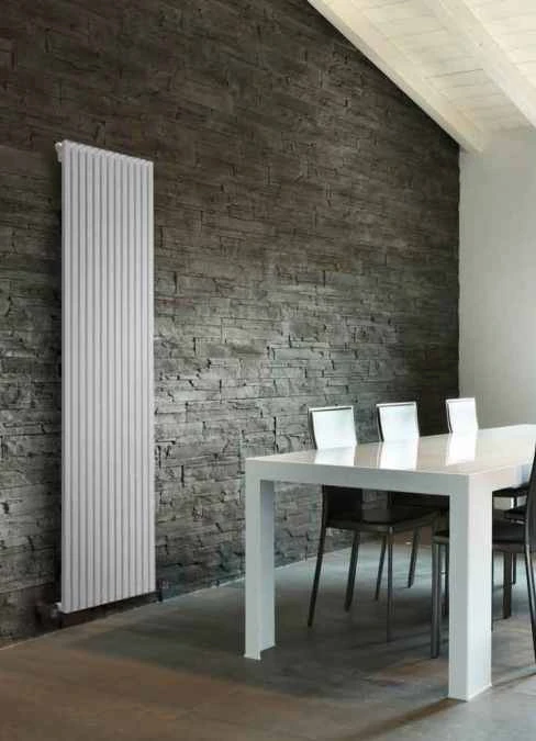 DQ Cube Single 1771 X 520 Vertical Radiator White 4 DQ Cube Single 1771 X 520 Vertical Radiator White - Image 2