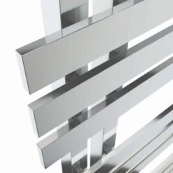 Scudo Elizabeth 500 X 800mm Designer Chrome Towel Radiator -Perfect Finish ELIZABETH CHROME CLOSEUP 1