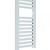 Abacus Micro Linea Slimline Towel Rail 600 X 300mm White -Perfect Finish ELL060030WH