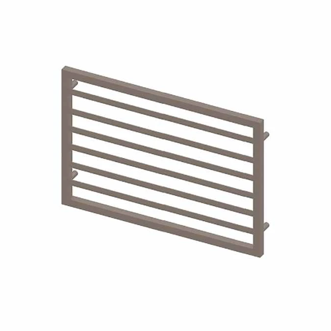 Abacus Metro Bathroom Towel Rail - 578 X 800mm - Terra Matt 3 Abacus Metro Bathroom Towel Rail - 578 X 800mm - Terra Matt