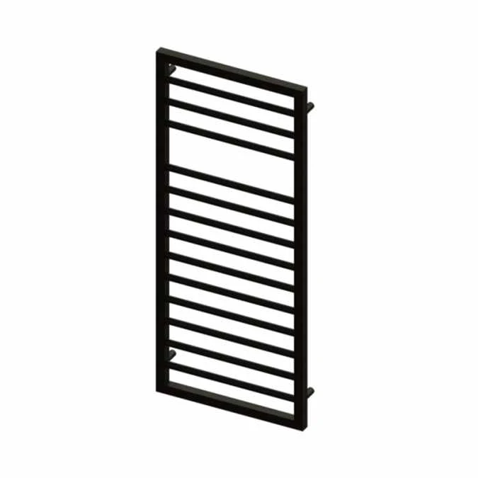 Abacus Metro Bathroom Towel Rail - 1193 X 500mm - Matt Black 3 Abacus Metro Bathroom Towel Rail - 1193 X 500mm - Matt Black