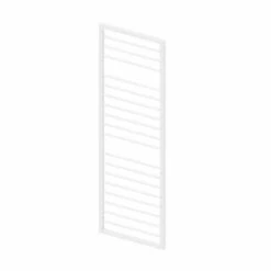 Abacus Metro Bathroom Towel Rail - 1655 X 500mm - Matt White