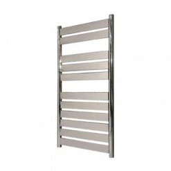 Abacus Elegance Plana Bathroom Towel Rail - 1200 X 500mm - Chrome