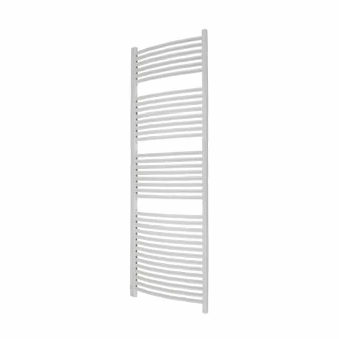 Abacus Elegance Radius Towel Rail 1700 X 480mm - White 3 Abacus Elegance Radius Towel Rail 1700 X 480mm - White