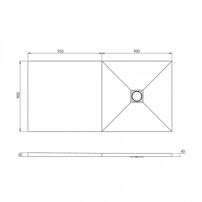 Abacus Raised Wet Room Kit 3 - 1850 X 900mm 5 Abacus Raised Wet Room Kit 3 - 1850 X 900mm - Image 3