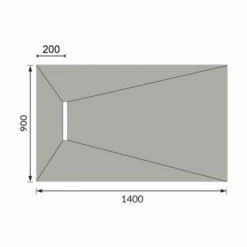 Abacus Elements Level Access Linear Waste Wetroom 1400 X 900 X 30mm 10 Abacus Elements Level Access Linear Waste Wetroom 1400 X 900 X 30mm -Perfect Finish EMK3 EN 1409 TECH rd