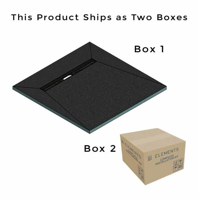 Abacus Elements Level Access 600mm Linear End Waste Wet Room Kit 1200 X 1200 X 30mm 8 Abacus Elements Level Access 600mm Linear End Waste Wet Room Kit 1200 X 1200 X 30mm - Image 6