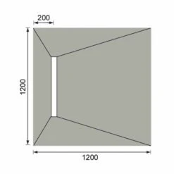 Abacus Elements Level Access 600mm Linear End Waste Wet Room Kit 1200 X 1200 X 30mm 11 Abacus Elements Level Access 600mm Linear End Waste Wet Room Kit 1200 X 1200 X 30mm -Perfect Finish EMK6 EN 1212 TECH rd
