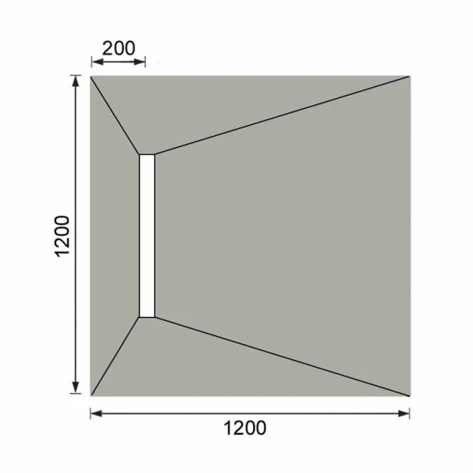Abacus Elements Level Access 600mm Linear End Waste Wet Room Kit 1200 X 1200 X 30mm 5 Abacus Elements Level Access 600mm Linear End Waste Wet Room Kit 1200 X 1200 X 30mm - Image 3