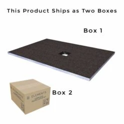 Abacus Level Access Wetroom Kit 1200 X 900mm Centre Drain -Perfect Finish EMKS CE 1209 IMAGE rd