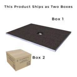 Abacus Level Access Wetroom Kit 1800 X 900mm Centre Drain -Perfect Finish EMKS CE 1212 IMAGE rd