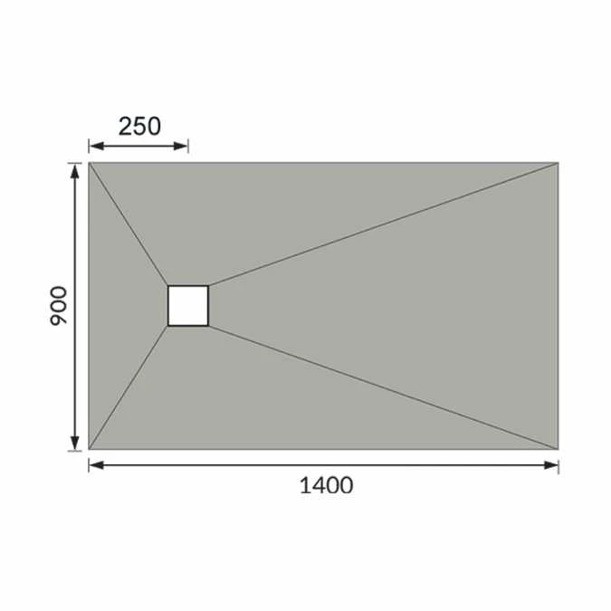 Abacus Elements Level Access Wetroom Kit 1400 X 900mm End Drain 6 Abacus Elements Level Access Wetroom Kit 1400 X 900mm End Drain - Image 4