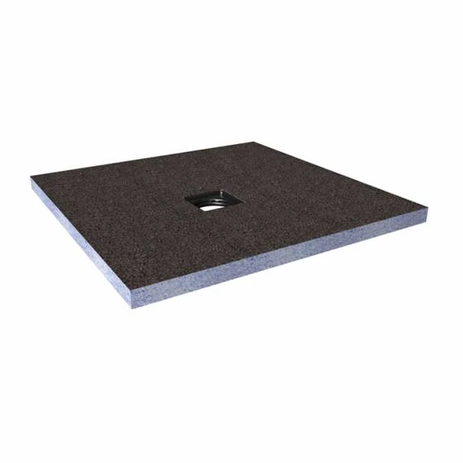 Abacus Tileable Square Shower Tray 1200 X 1200mm Centre Drain 3 Abacus Tileable Square Shower Tray 1200 X 1200mm Centre Drain