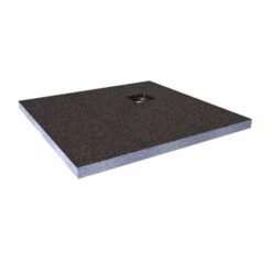 Abacus Tileable Square Shower Tray 1000 X 1000mm Corner Drain