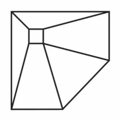 Abacus Tileable Wetroom Pentagon Shower Tray 900 X 900 Corner Drain 17 Abacus Tileable Wetroom Pentagon Shower Tray 900 X 900 Corner Drain -Perfect Finish EMST 15 1505 TECH rd