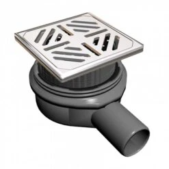 Abacus Elements Level Access Wetroom Kit 900 X 900mm Centre Waste -Perfect Finish EMTW 15 0005 IMAGE rd 2 1