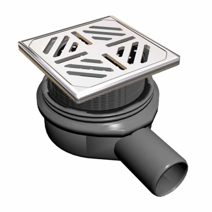 Abacus Tileable Wetroom Pentagon Shower Tray 1000 X 1000 X 30mm Corner Drain 5 Abacus Tileable Wetroom Pentagon Shower Tray 1000 X 1000 X 30mm Corner Drain - Image 3