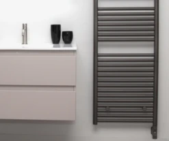 Hugo2 1212 X 400mm Electric Towel Radiator - Arabica - High Heat Output - Tissino -Perfect Finish Element post 1 3