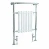 Empire Traditional Towel Radiator, 673 X 963, Chrome & White, Holborn London 1855 -Perfect Finish Empire holborn 673 963 main