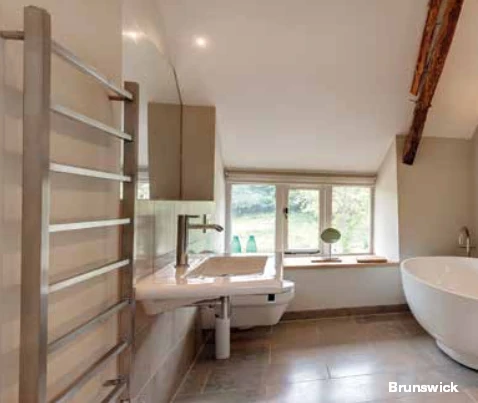 900 X 350mm Sussex Brunswick Stainless Steel Towel Rail - JIS Europe 4 900 X 350mm Sussex Brunswick Stainless Steel Towel Rail - JIS Europe - Image 2