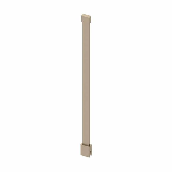 Abacus Wetroom Glass Brushed Nickel Ceiling Support Arm 600mm 3 Abacus Wetroom Glass Brushed Nickel Ceiling Support Arm 600mm