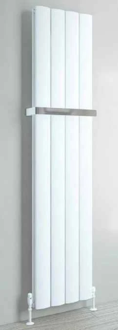 Eastbrook Guardia 1800 X 280 Matt White Vertical Radiator