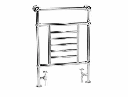 Charter Traditional Towel Radiator, 673 X 966, Chrome, Holborn London 1855 3 Charter Traditional Towel Radiator, 673 X 966, Chrome, Holborn London 1855